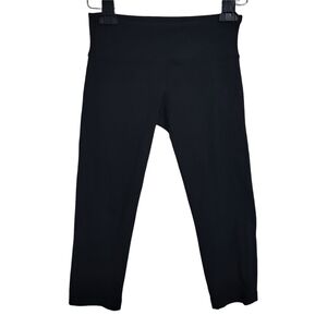 Lululemon Mid Rise Wide Waistband Knit Crop Capri Legging Size 4